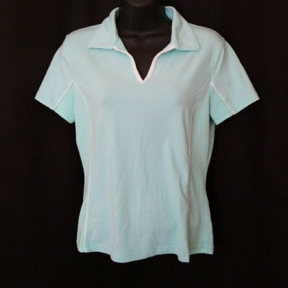 Robin Egg Blue Short Sleeved Shirt